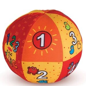 Melissa & Doug 2-1 Talking Ball Colorful Number Ball